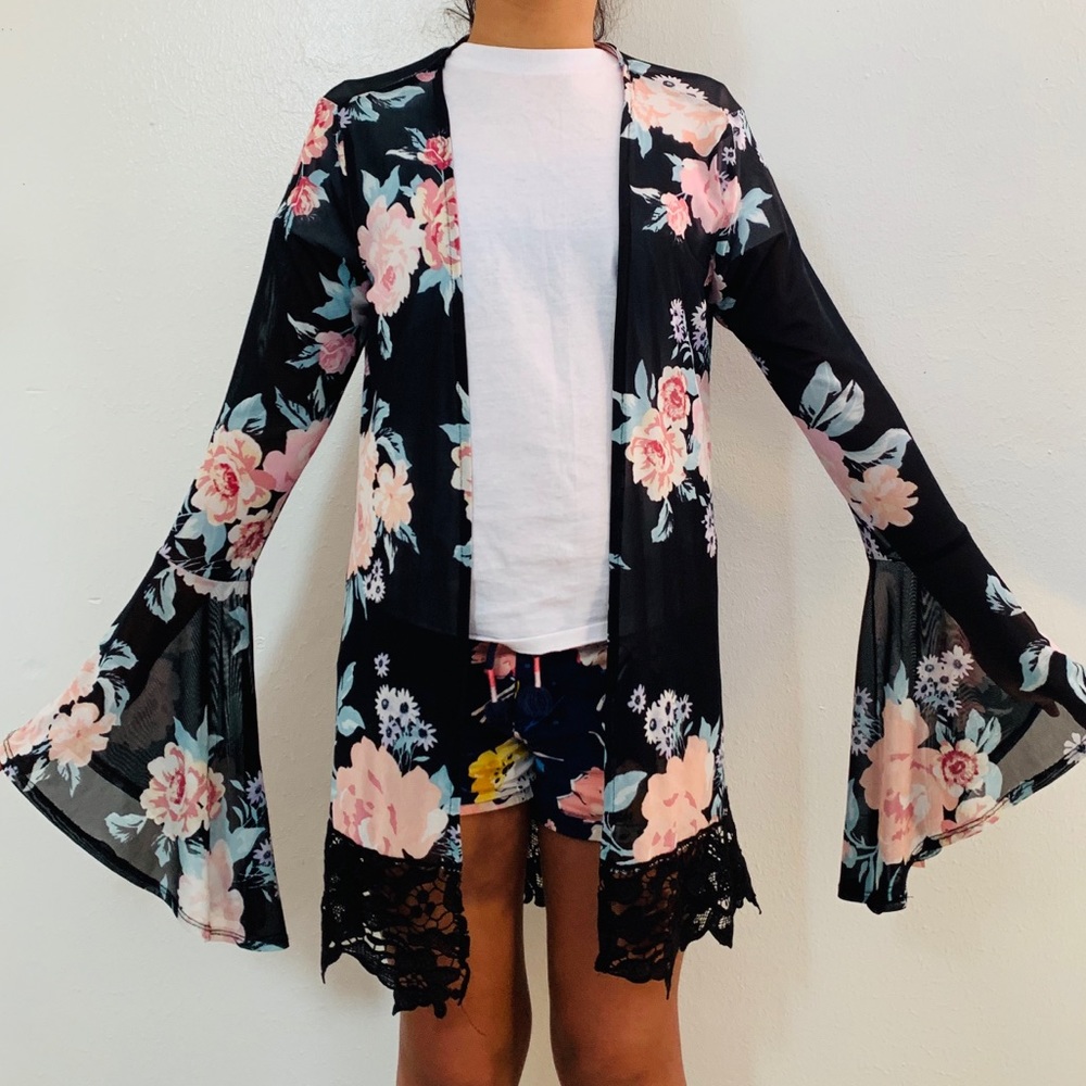 Floral Cardigan